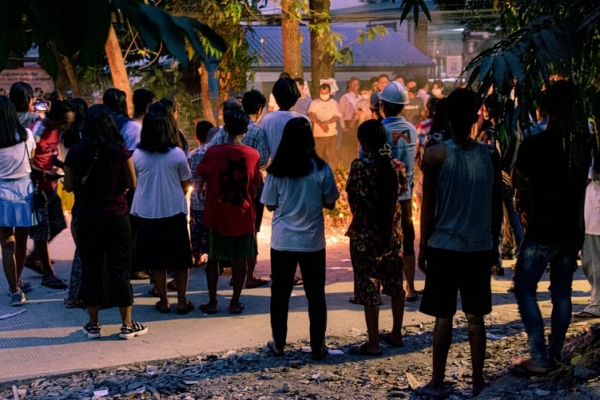 Myanmar people  in Yangon 