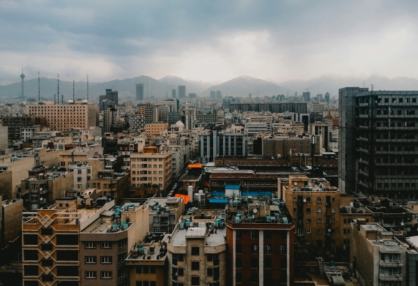  foto di Tehran da un edificio