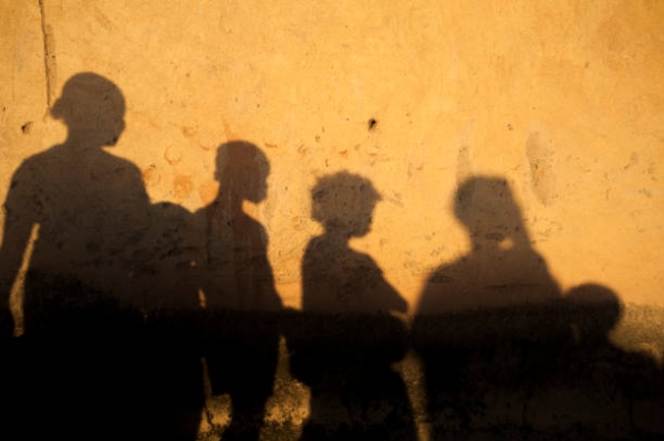Ombre di donne in Burkina Faso