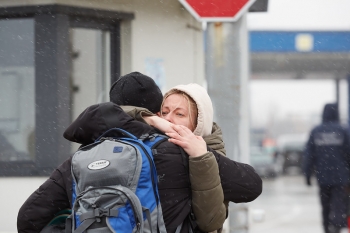 Moldova, people fleeing the military offensive in Ukraine, 1 March 2022