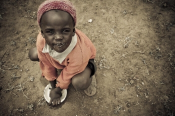 Bambino africano