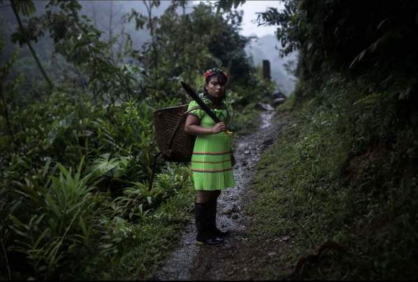 Una donna resiliente durante la guerra civile in Colombia
