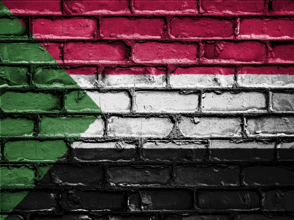 Rappresentazione bandiera del Sudan