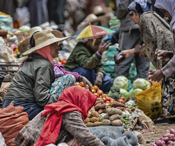 Mercato in Etiopia