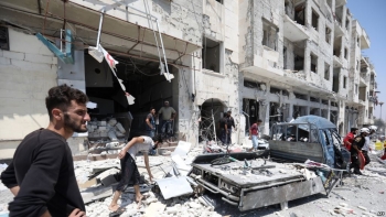 La citt&agrave; di Idlib