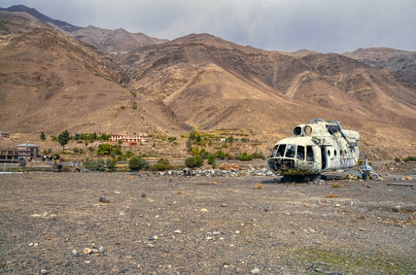View of a valley in Panjshir