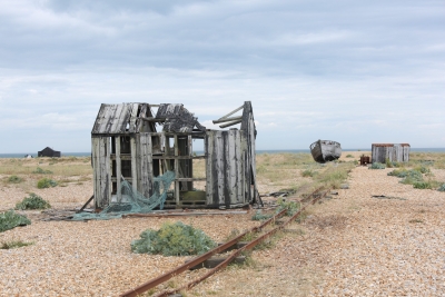 Shot of Abandoned House in the Ruins