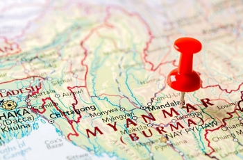 Myanmar map