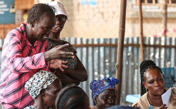 Displaced women call more support network for protection
