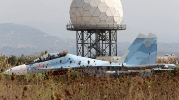 Khmeimim, the Russian base in Syria where the passenger plane landed