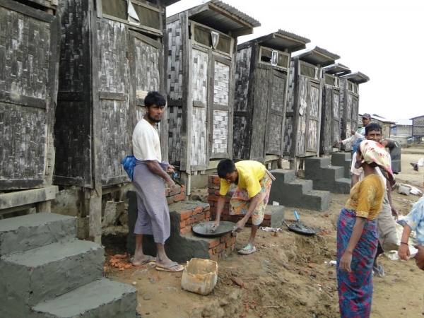 Myanmar civilians in Rohingya