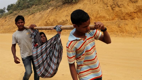 Rohingya on the road