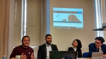 I giovani rappresentati della rete italiana "Giovani, pace e sicurezza"