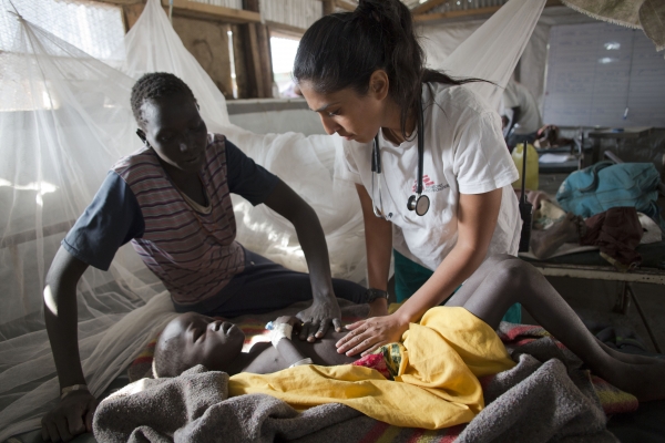 I bambini patiscono l'orrore nelle zone di guerra. Qui nel sud del Sudan