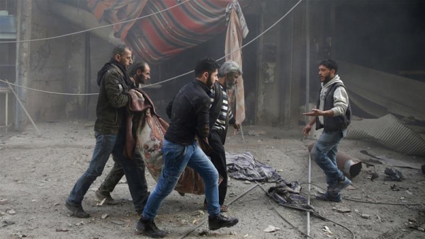 Airstrike in Eastern Ghouta, despite it being a de-escalation area