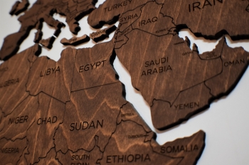  Map of north-eastern Africa
