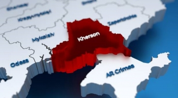 Mappa di Kherson