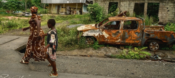 Un villaggio nella regione anglofona del Camerun