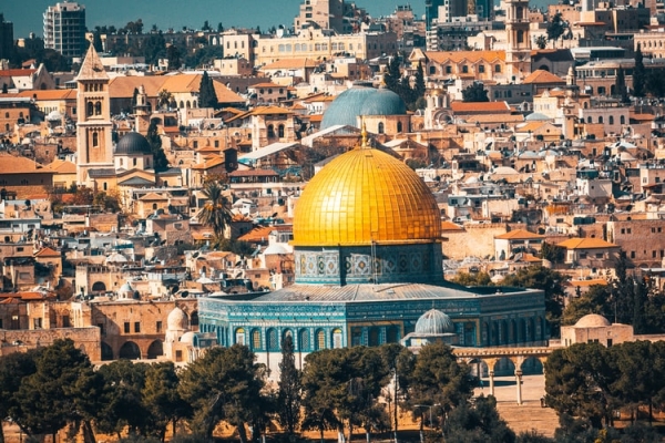 La citt&agrave; vecchia di Gerusalemme,