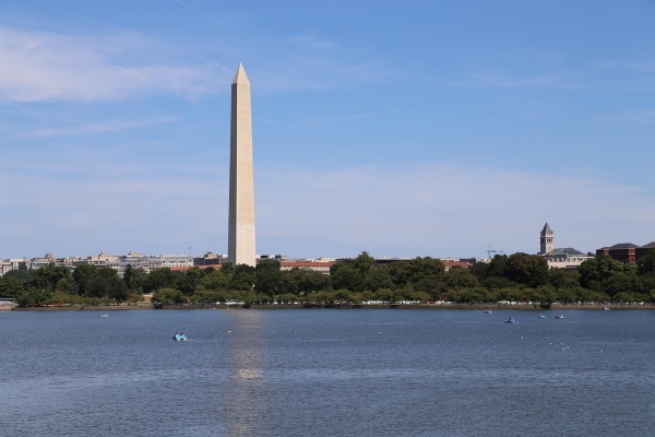 Vista di Washington, sede dei negoziati