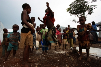 Congo refugees in Uganda
