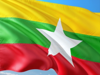 bandiera del Myanmar 