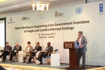 Discorso d'apertur di Patrick Keuleers, UNDP, Direttore del culster Governance &amp; Peacebuilding, Bureau of Policy and Programme Support