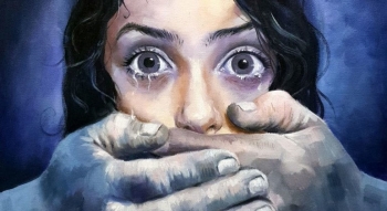 Details of the art exihbition "Horror and Hope"