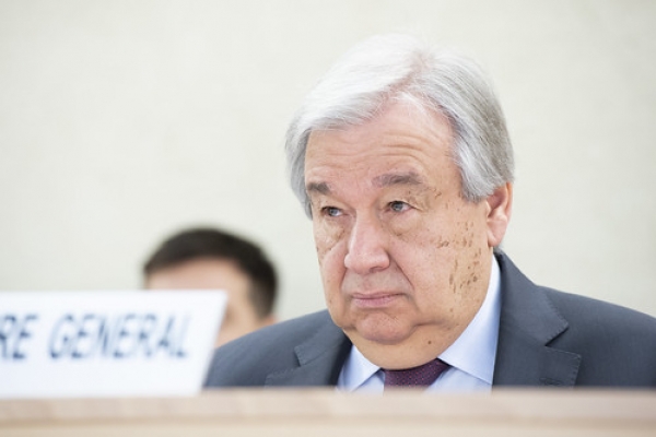UN Secretary-General António Guterres at the 43rd Regular Session of the Human Rights Council on 24 February 2020