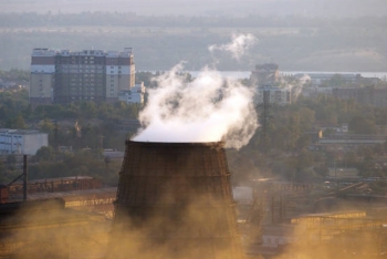 Torre di raffreddamento centrale nucleare di Zaporižžja
