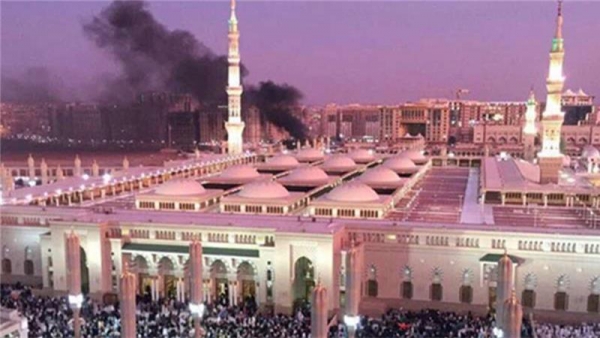 Monday's blast struck before sunset prayers when people were breaking their fast inside the mosque 