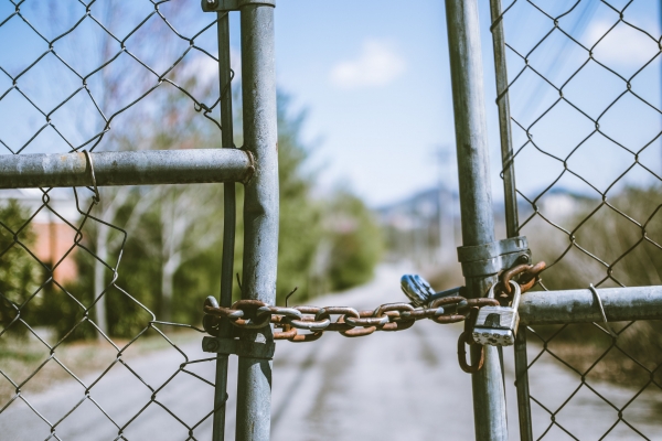 Fence entrance