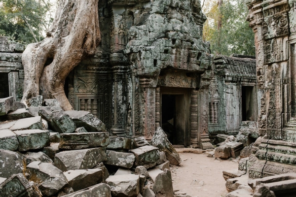 A temple in Siem Reap, Cambodia