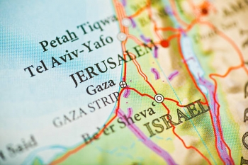Mappa della Palestina