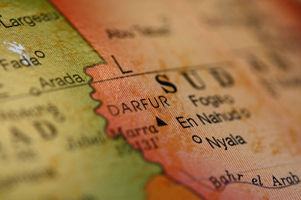 Mappa del Sudan