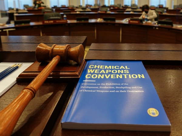 Il Trattato sulla Convenzione sulle armi chimiche (CWC)