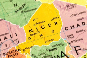 Mappa del Niger.