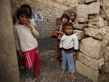 Bambini in Yemen