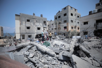 Gaza rubble