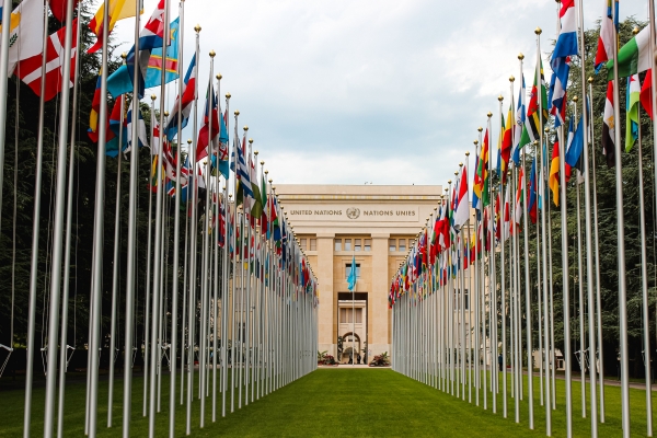 UN Palace of Nations in Geneva