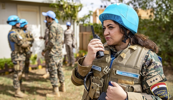 UN Peacekeepers during the operation MINUSMA