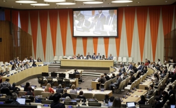 I membri del Consiglio di Sicurezza delle Nazioni Unite votano la Risoluzione 2467
