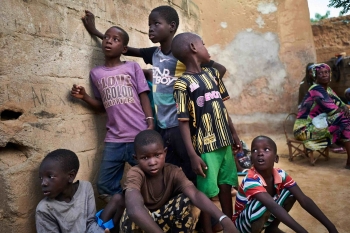 Child war victims in Mali
