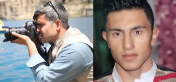 I volti delle vittime Zamir Amiri (sinistra) e Shafiqullah Zabih (destra)   
