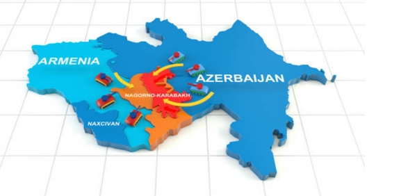 Nagorno Karabakh map