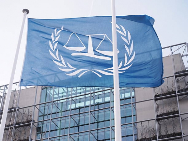 International Criminal Court flag