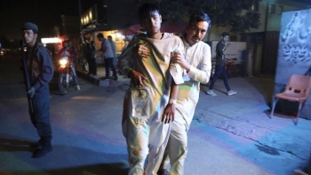Due attacchi bomba uccidono almeno 20 persone in un centro sportivo di Kabul, in Afghanistan, il 5 settembre 2018