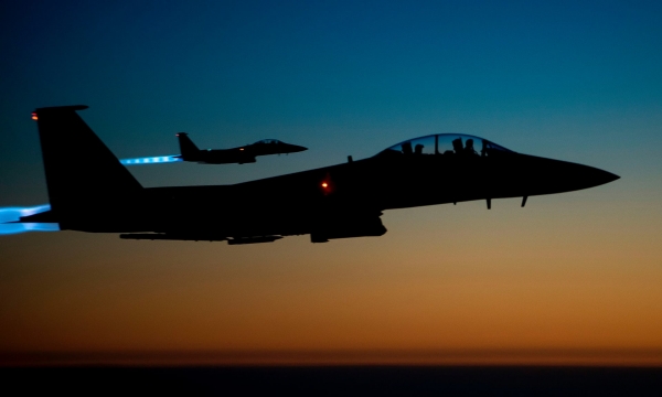 The U.S.-led coalition continues to target ISIS with air strikes in Syria and Iraq
