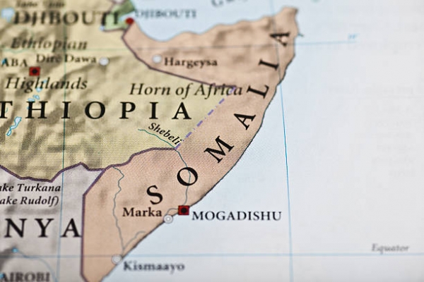 Cartina geografica della Somalia