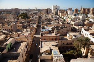 Tetti della città di Tripoli